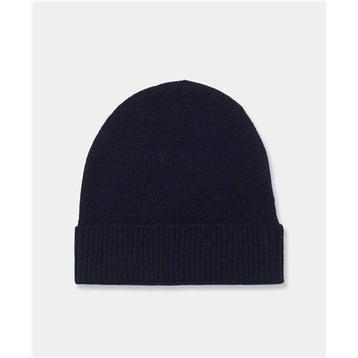 Brooks Brothers cashmere beanie navy