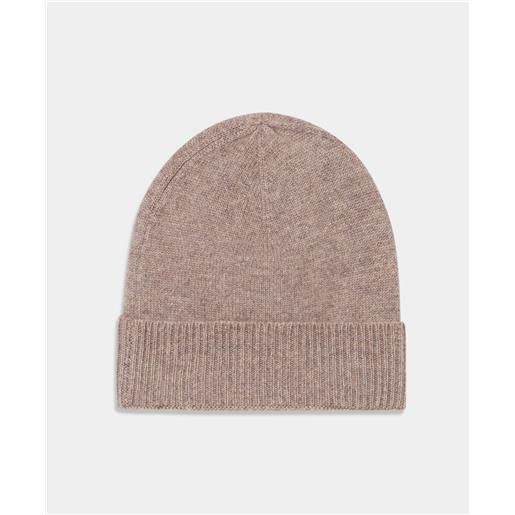 Brooks Brothers cashmere beanie taupe