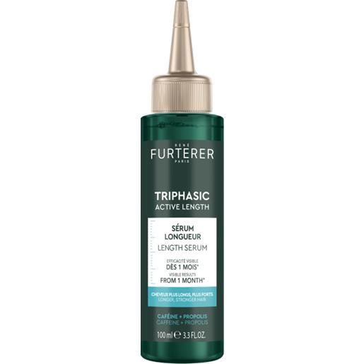 RENE FURTERER (Pierre Fabre) rené furterer triphasic active grow siero acceleratore di crescita fisiologica, capelli più forti e lunghi, con cheratina e caffeina, 100 ml