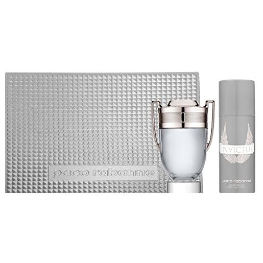 Paco rabanne invictus coffret (edt 100 ml spray + deo spray 150 ml)