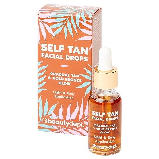 Eliza Jones Laboratories gocce facciali autoabbronzanti, autoabbronzante per il viso 20 ml