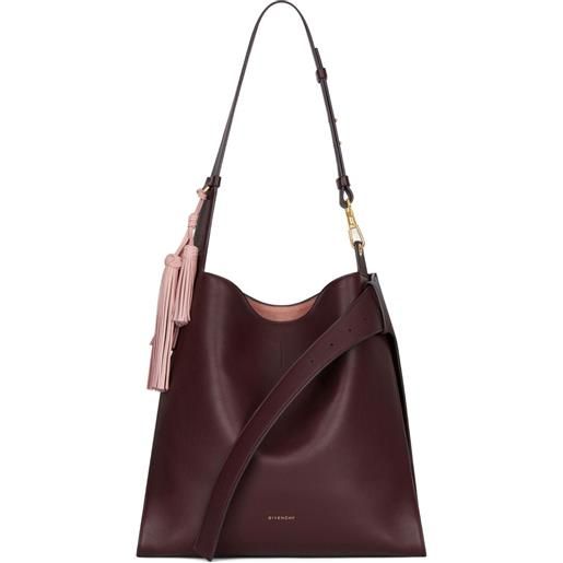Givenchy borsa a spalla con nappa - rosso