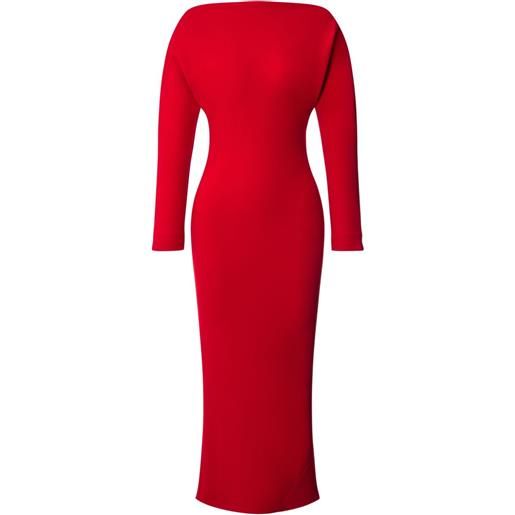 Alberta Ferretti abito midi - rosso