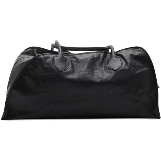 Burberry borsone shield medio - nero