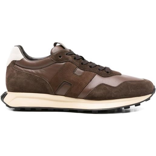Hogan sneakers h601 - marrone