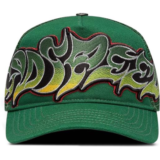 GODSPEED cappello da baseball neo trucker con logo - verde