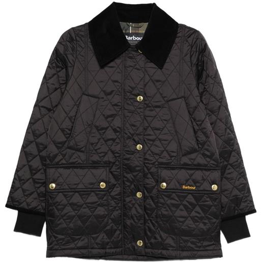 Barbour giacca corinne trapuntata - nero