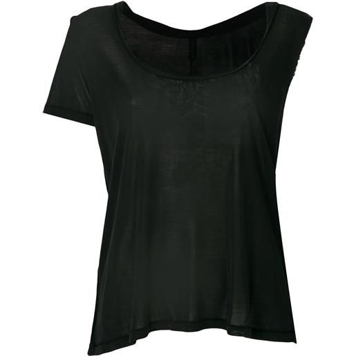 UNRAVEL PROJECT top asimmetrico - nero
