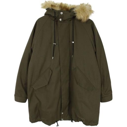 Mackintosh parka con cappuccio - verde