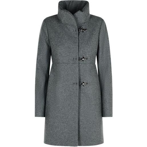 Fay cappotto a collo alto - grigio