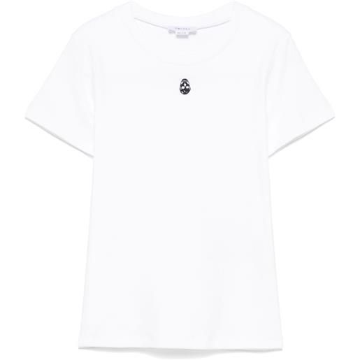 Alexander McQueen t-shirt cut & sew - bianco