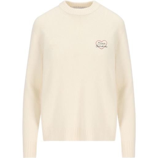Giada Benincasa maglione ciao amore - toni neutri