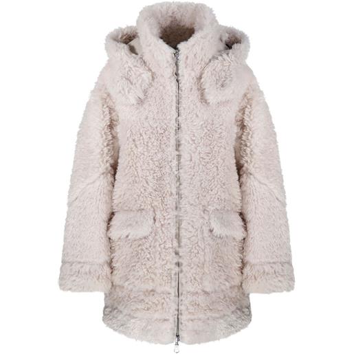 Urbancode cappotto con cappuccio - toni neutri