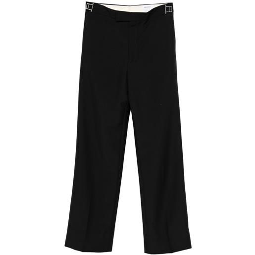 Alexander McQueen pantaloni con fibbia - nero
