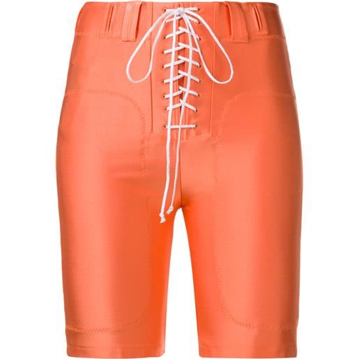 UNRAVEL PROJECT shorts con nodo - arancione