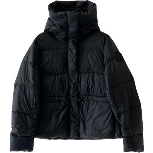 Canada Goose giacca-camicia trapuntata a maniche lunghe - nero