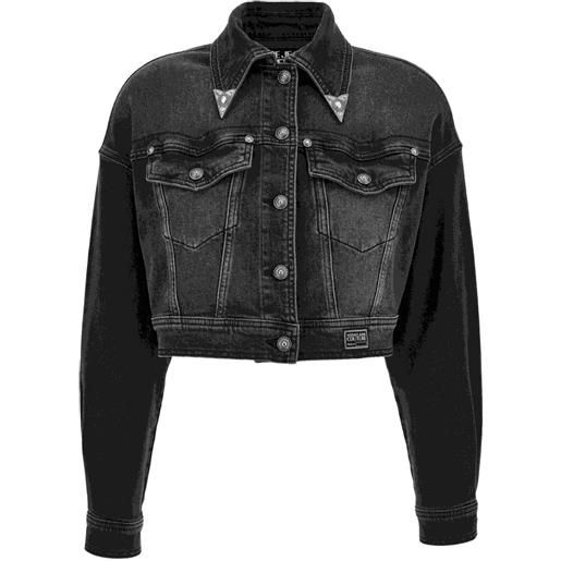 GORGLITTER Bomber Estivo Donna Con Fiori - Giacca Leggera Con Chiusura Lampo, Mezza Stagione, Taglie Dalla S Alla XL