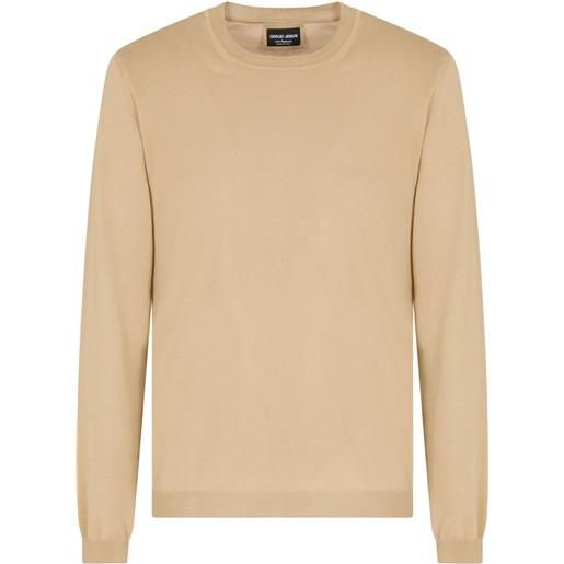 Giorgio Armani maglione in cashmere - toni neutri