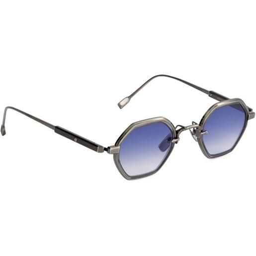 Sato Eyewear occhiali da sole arraï-t geometrici - argento