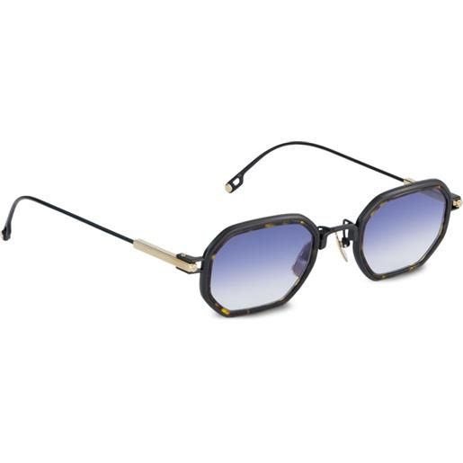 Sato Eyewear occhiali da sole timir-t geometrici - marrone