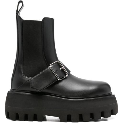 Alexander McQueen h. Boot s. Rubber - nero