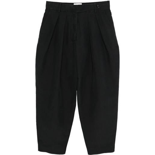 The Row pantaloni plissé - nero