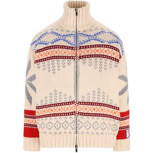 Giada Benincasa giacca con zip - toni neutri