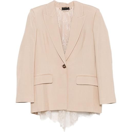 LIU JO blazer monopetto - toni neutri