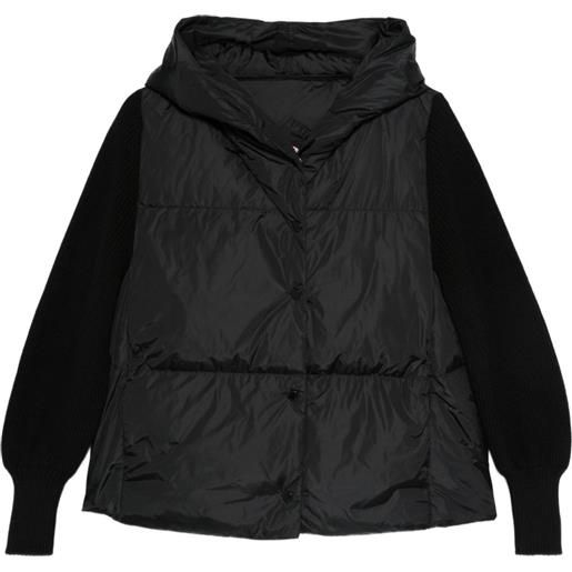 Canada Goose piumino astoria con cappuccio - nero