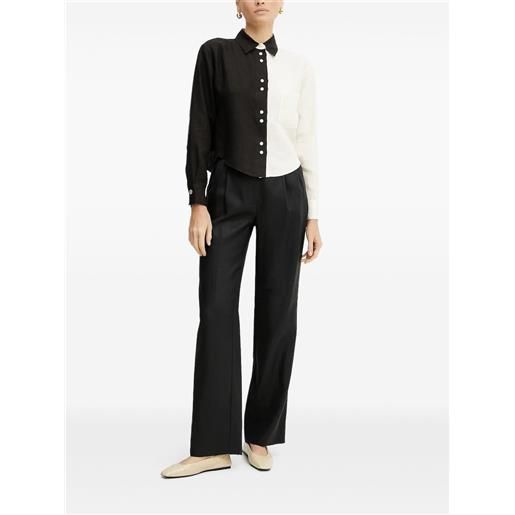 Forte Forte camicia vakko - nero