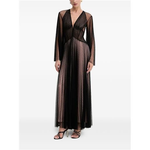 TWINSET abito a pois - nero