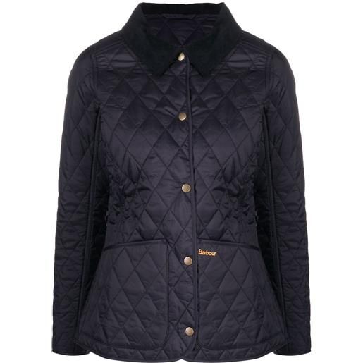 Barbour giacca annandale trapuntata - blu