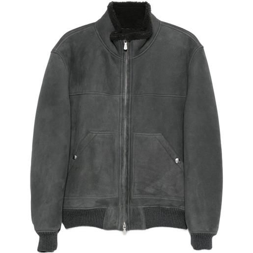 Eleventy giacca con zip - grigio