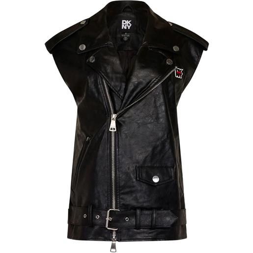 DKNY gilet smanicato - nero