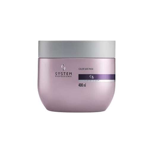 System Professional trattamento color save mask