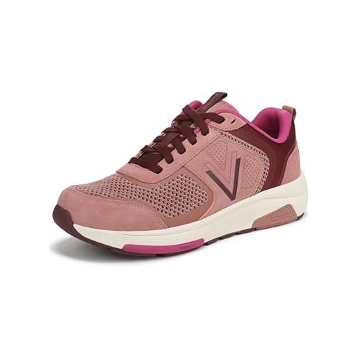 RYKA Sky Walk Scarpe Da Ginnastica Donna – Grigio Acqua, 37 EU, Per Fitness Walking, Ammortizzazione Memory Foam, Leggere 236g