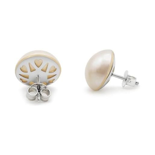 Orecchini Pendenti A Foglia In Argento Sterling 925 Traforati - Tuscany Silver, Gioielli Riciclati In Elegante Scatola Regalo