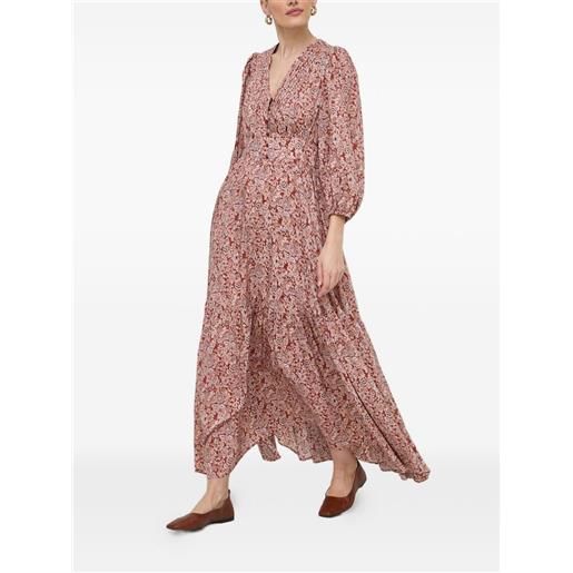 IVY OAK abito lungo drea - rosso