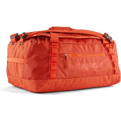 Patagonia black hole duffel 40 litri, pollinator orange