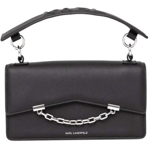 Karl Lagerfeld borsa a tracolla k/seven - nero