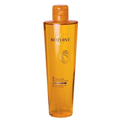 BIOPOINT olio solare solaire filter effetto brillante 200 ml