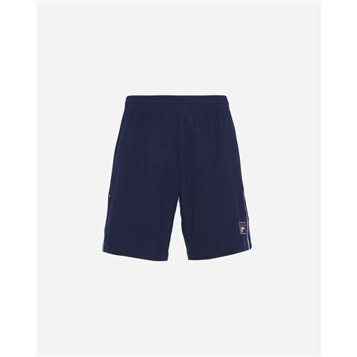 Fila court line m - pantaloncini tennis - uomo - blu navy