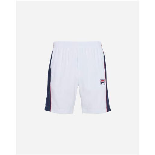 Fila court line m - pantaloncini tennis - uomo - bianco