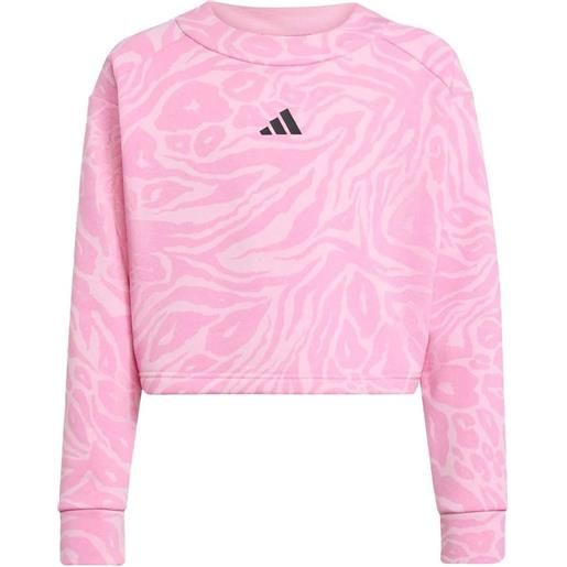 ADIDAS felpa girocollo fi aop top