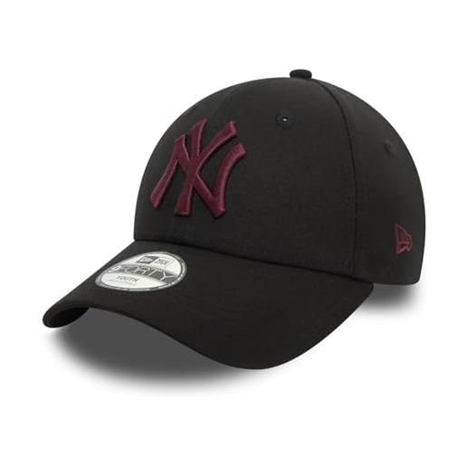 New Era 9forty - berretto per bambini new york yankees, colore: nero, nero , 4-6 jahre