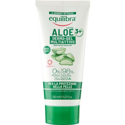 Equilibra aloe 3+ extra dermo-gel multiattivo per la protezione della pelle - 150 ml