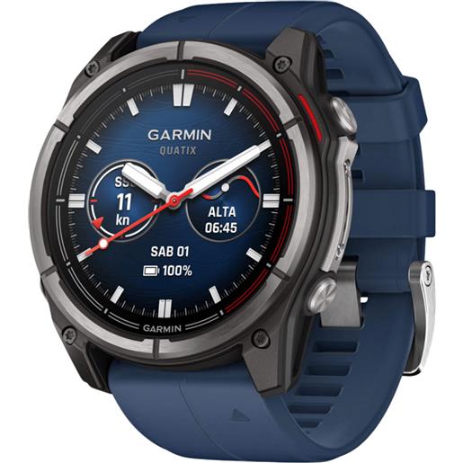 GARMIN quatix 8 - 51 mm amoled smartwatch gps con funzioni dedicate alla nautica