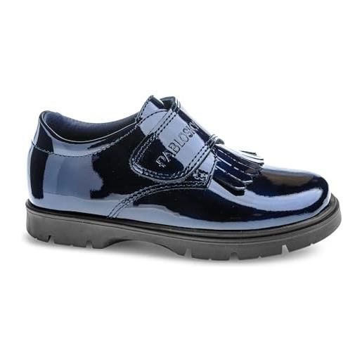 Pablosky sapiens 360429, oxford flat, blu, 37 eu ancho