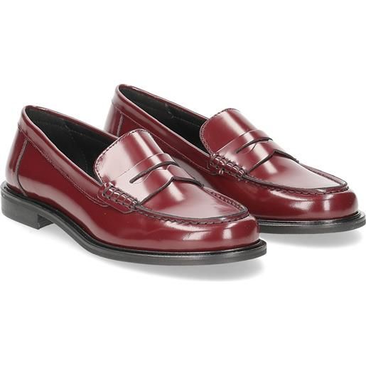 Il Laccio mocassino elsa pelle bordeaux