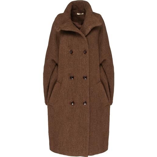 SESSUN floral blvd double breasted coat